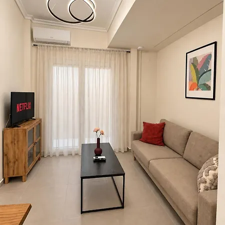 Ano Poli Urban Terrace Апартамент *